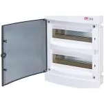 ETI ECM24PT *001101012 Zapuštěná rozvodnice s průhlednými dvířky ECM24PT, počet modulů: 24 (2x12), In = 63A, Un = 400V AC, stupeň