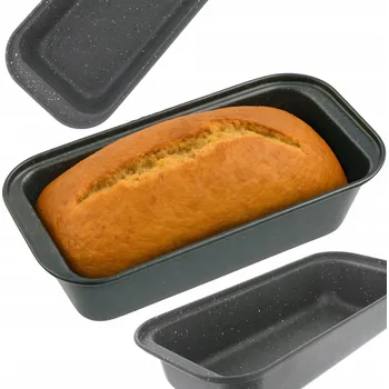 Nádoba na pečení Forma na Pečení Chleba Koláčů Plech Keksovka Obdélníková 30x13x6 cm