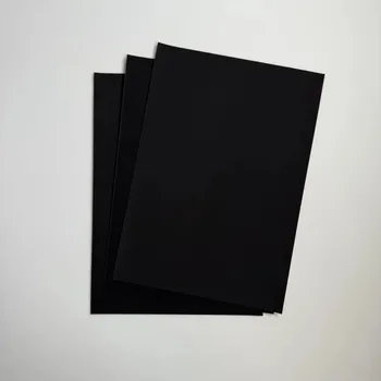 Bezpečnostní kamera Velurový papír, černý, pro zatemnění optických zařízení, formát A4