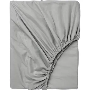 Prostěradlo IKEA DVALA prostěradlo s gumou 160x200 šedé