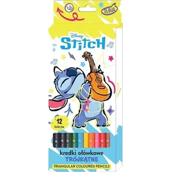 Kresba Barevné pastelky Lilo a Stitch – 12 ks
