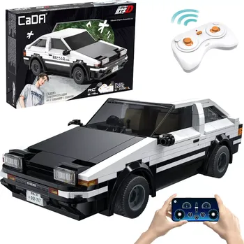 RC model auta Stavebnice CADA RC auto TOYOTA AE86 Trueno Initial D 1:20, 325 dílků