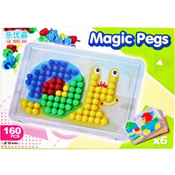 Mozaiková sada mozaika s kolíčky 240 ks, 15 mm