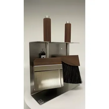 Krbové nářadí Luxusní krbové nářadí Red Anvil Salt & Pepper Wall, nerez