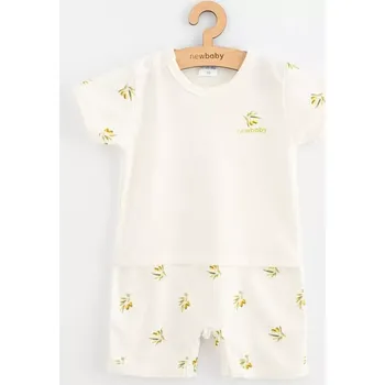 Kojenecký overall kojenecký letní overal z organické bavlny New Baby Olivy 62 (3–6 měsíců)