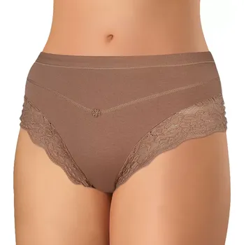 Kalhotky Vyšší kalhotky Andrie PS 2752 cacao velikost M-38/40