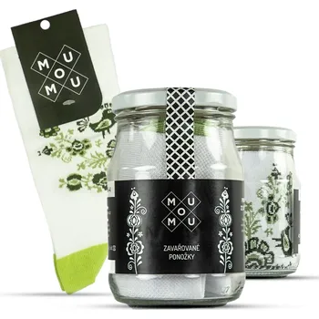 Pánské ponožky Moumou Zavařované ponožky - Palouk Velikost: 42-46