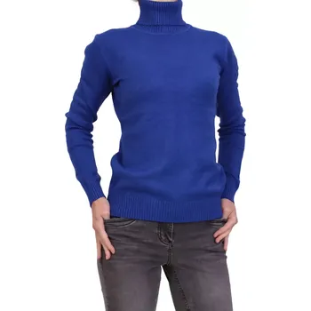 Dámské tričko Dámský nadčasový rolák Marinello 16242 royal velikost S