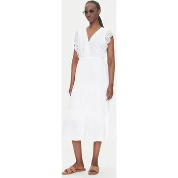 Dámské šaty JDY Letní šaty Sara 15350748 Bílá Regular Fit XL