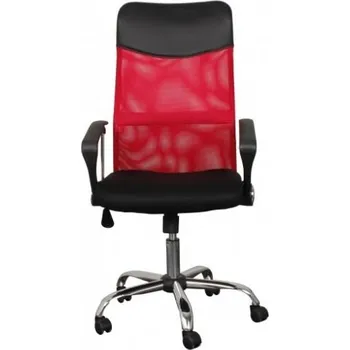 BRADOP Kancelářská židle černá ZK07 TABOO - červená VARIANTA PROVEDENÍ: ČERVENÁ