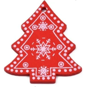 Krejčovské nůžky Annie's Knit Vánoční dřevěná dekorace strom