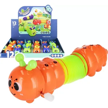 Natahová housenka – plastová pohybující se hračka 14 cm