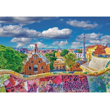 Puzzle Puzzle Clementoni Park Güell, Barcelona, 1000 dílků + k objednávce puzzle zdarma