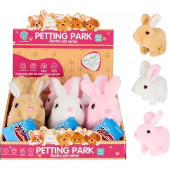 plyšák Interaktivní plyšový králíček MEGA CREATIVE