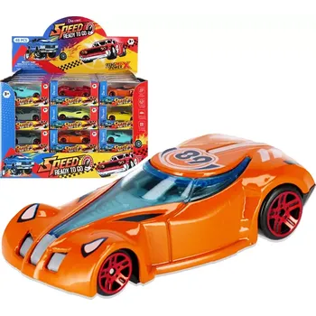 autíčko Kovové závodní autíčko 8 cm