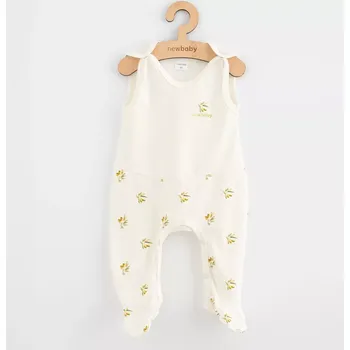 Dupačky Dojenecké dupačky z organické bavlny NEW BABY Olivy 56 (0–3 měsíce)