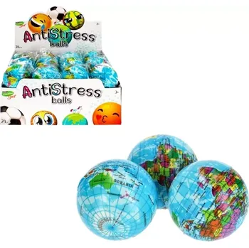 Dětský míč antistresový globus míček