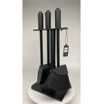 Krbové nářadí Krbové nářadí Red Anvil - Black Boom-3, nerez, černá