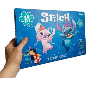 Dětský spotřebič Mystery adventní kalendář s překvapením Stitch 24ks