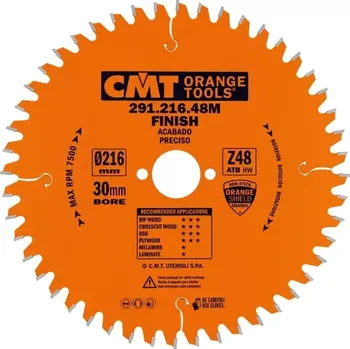 Pilový kotouč Pilový kotouč pro elektronářadí univerzální - D235x2,8 d30 Z36 HW, - C29123536M, CMT Orange