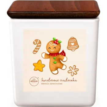 Svíčka Vonná svíčka Vánoční Cukroví Aroma Home 1 ks