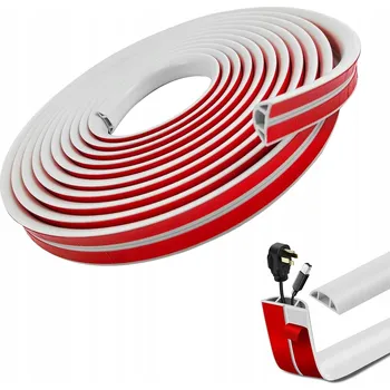 kabelová chránička PODLAHOVÁ/STĚNOVÁ KRYTKA NA KABELY SAMOLEPICÍ KABELOVÝ KANÁL LIŠTA 3M