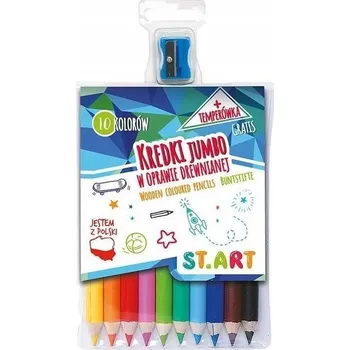 Pastelka Univerzální sada silných PASTELKY pro děti Kulaté PASTELKY 10 barev St.Art