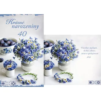 UNIPAP přání k narozeninám 40 M11-606 T PRANI_T_2481 595067