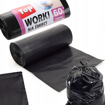 Pytle na odpadky Pytle na odpadky pro smíšený odpad ČERNÉ BĚŽNÉ pytle na odpad 60L