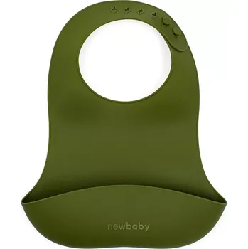 Bryndák Silikonový bryndák NEW BABY olivově zelený