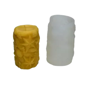 Forma na odlévání Forma na svíčky s vánočním motivem 110x70mm (Forma silikonová na svíčky)