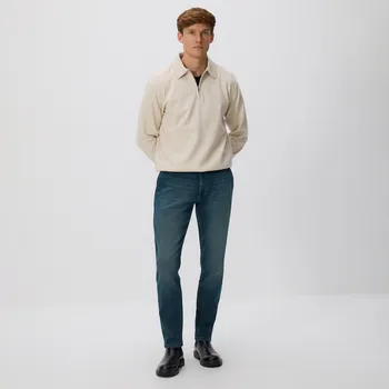 Pánské džíny Reserved - Džíny slim se sepraným efektem - indigo jeans - 171GT-57J - 171GT-57J-29