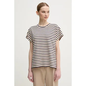 Pánské tričko Marc Aurel 7677-7000-73858 béžová 40