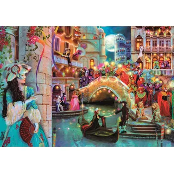 Puzzle Puzzle Clementoni Karneval při svitu měsíce, 1000 dílků (2) + k objednávce puzzle zdarma