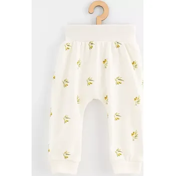 kojenecké kalhoty z organické bavlny New Baby olivy 62 (3–6 měsíců)