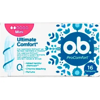 Menstruační tampony Tampóny O.B. ProComfort Mini 16 ks