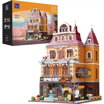 ostatní stavebnice Stavebnice PANTASY pekárna – modulární městská budova, 2663 dílků