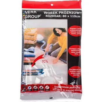 Pytel na prádlo Verk Group Vakuový pytel 80 x 110 cm