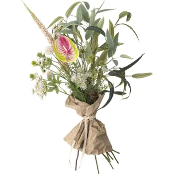 umělá květina Bloomingville Růžový kytice, umělé květiny, 30x80 cm, Blush