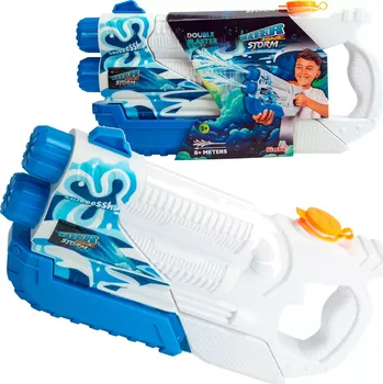 Dětská zbraň Vodní pistole SIMBA Waterzone Storm Double Blaster s dvojitým proudem