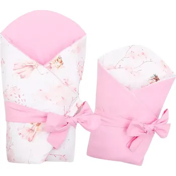 Oboustranná dětská zavinovačka NEW BABY Víly 80 × 80 cm