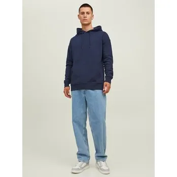 Pánská mikina Jack & Jones Mikina Star 12208157 Tmavomodrá Relaxed Fit S