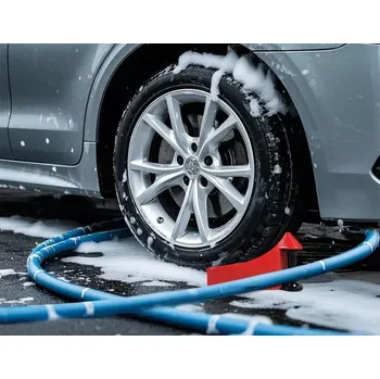 Plachta na motorové vozidlo Vodítko pro hadici pod kola 1ks (ZAP1)