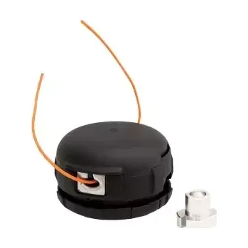 Křovinořez 1914R6-0 Strunová hlava poloautomatická 2,4mm, návin 3m, závit M8/M10x1,25LH Makita