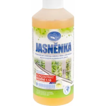 Zdraví Missiva Jasněnka - prostředek na mytí oken 0,5 l (Zanechává lesklý a čistý povrch bez šmouh)