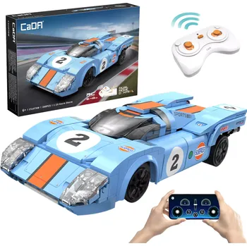RC model auta Stavebnice CaDA RC závodní auto AZURE STORM 1:20, 266 dílků, Dual Mode