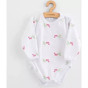 Kojenecký body Kojenecké body na celé rozepínání New Baby Classic II malinové