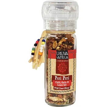 Koření Ukuva Mlýnek s kořením Peri Peri z Jižní Afriky, 45 g