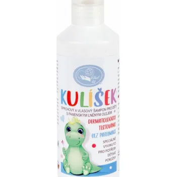 Dětský šampon Missiva Kulíšek sprchový a vlasový šampon NEPARFEMOVANÝ 0,5 l (Uklidňuje podrážděnou a ekzémovou pokožku)