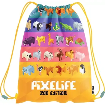 Sportovní vak Vak pixel zoo pro děti
